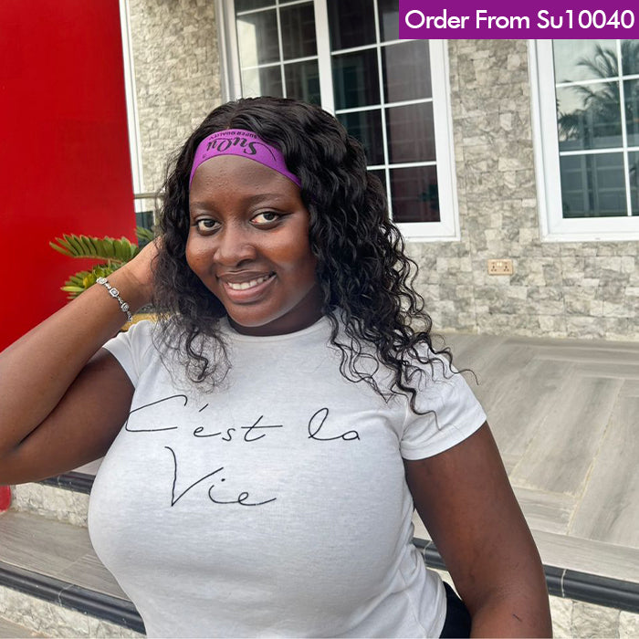 Real Review |Closure/ Frontal Deep Wave Wig Or Glueless(16''/20'')