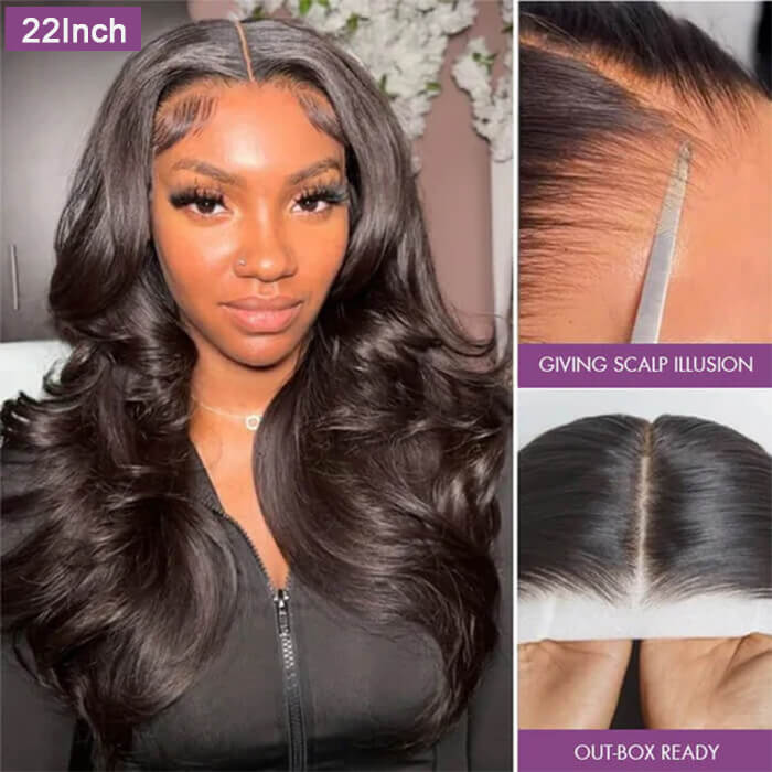 Buy 1 Get 1 Free | Body Wave Wig+Free Straight Bob Wig | Frontal/ Closure Wig