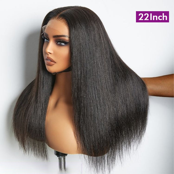 Real Review | Glueless Closure 4×4 Lace | ''Yaki Straight Wig(20''-26'')