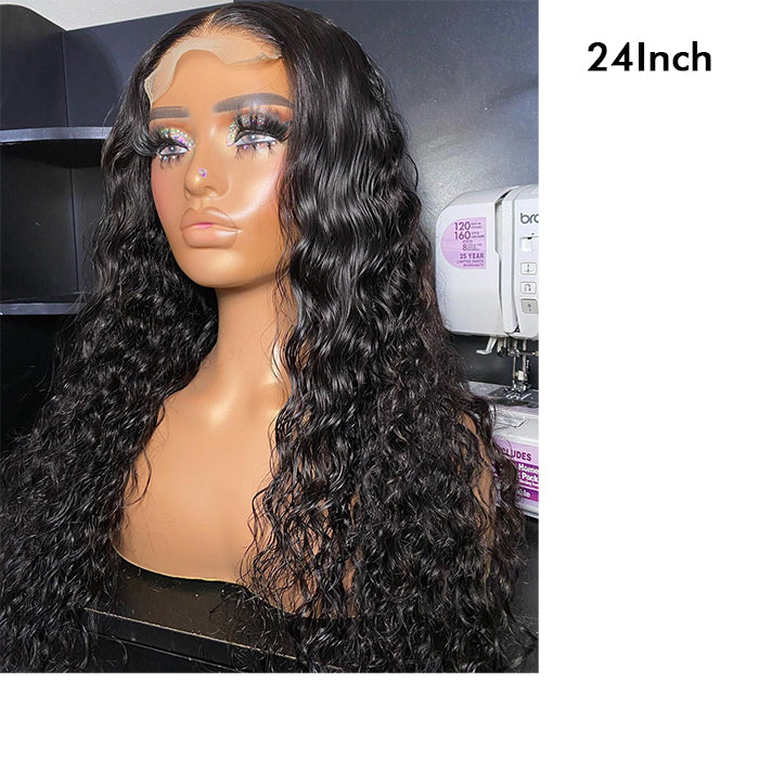 Wholesale Price | 24'' Water Wave Wig | Glueless Frontal 13*4 Lace