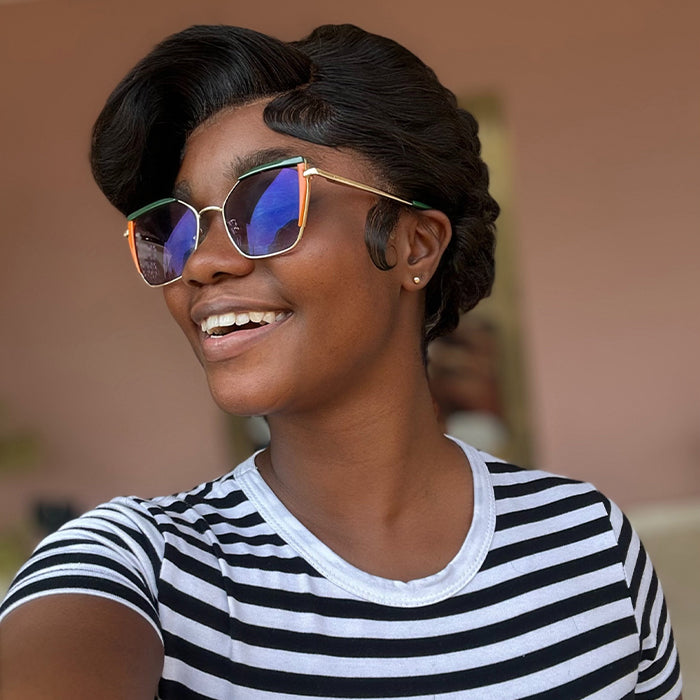 Real Review | Pre-cut Lace Frontal 8''Pixie Curly Wig