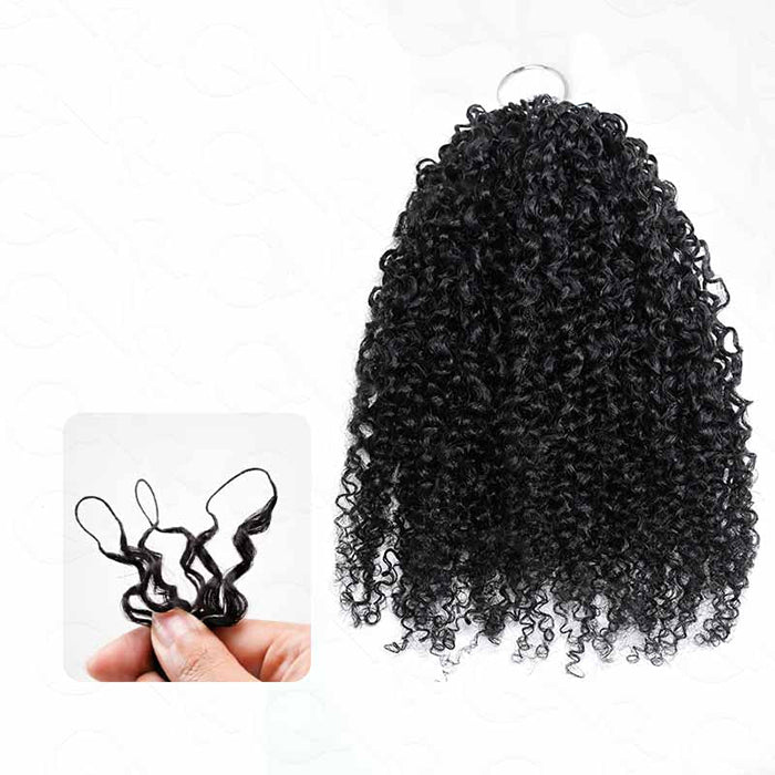 Customize-Jerry Curly Crochet Human Hair | Miracle Knots Friendly for Boho Braids