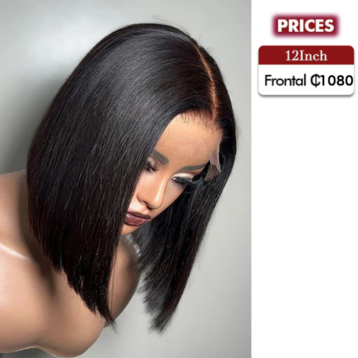 Real Show | Super Double Drawn Bob Wig | Frontal/Closure Lace Or Glueless (8-16'')