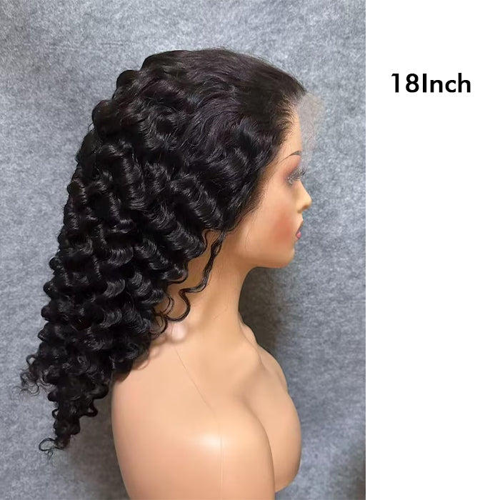 Real Show | Loose Deep Wig | Frontal/Closure Transparent Lace Glueless (16-32'')