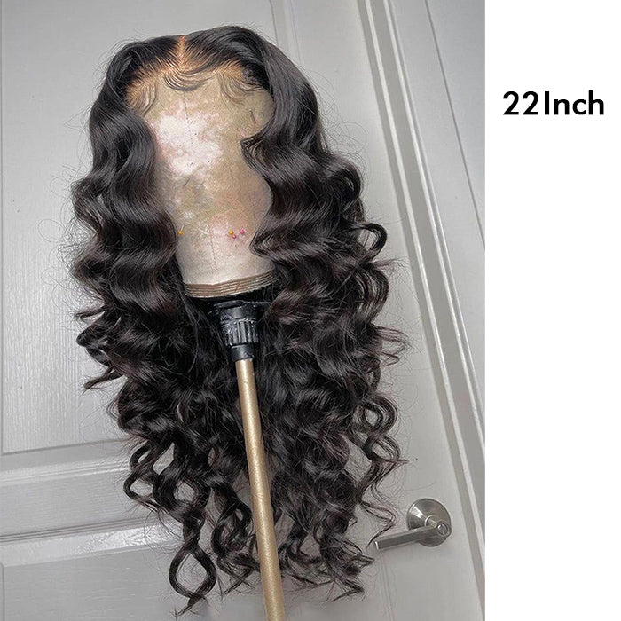Real Show | Loose Deep Wig | Frontal/Closure Transparent Lace Glueless (16-32'')