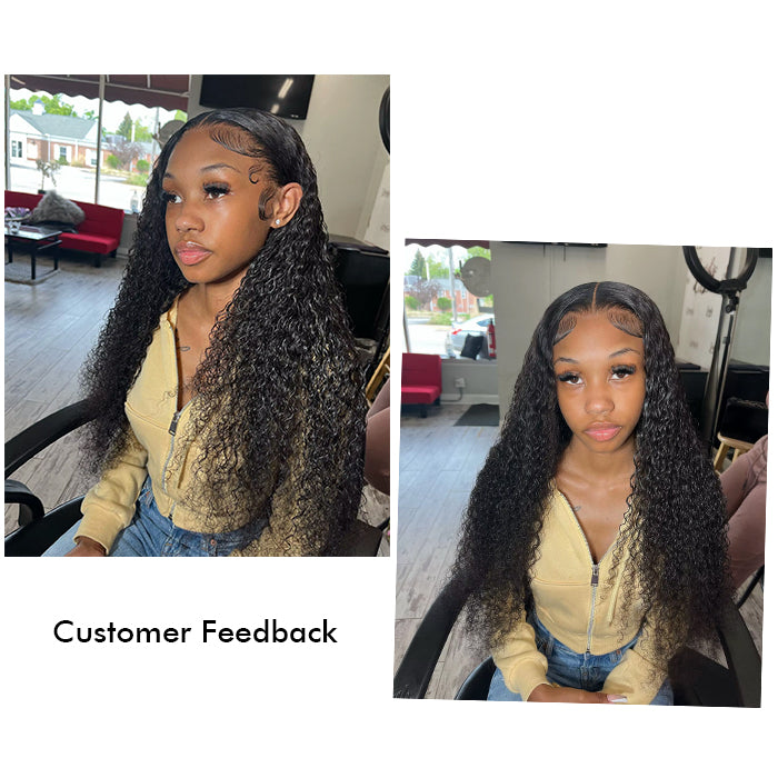 Real Show | Curly Wig |  Frontal/Closure HD Lace Glueless (14-32'')