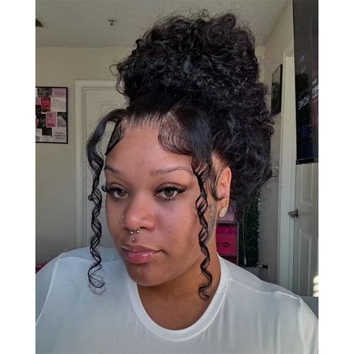 Real Show | Curly Wig | 360 Lace Full Frontal HD Lace  (12''-30'')