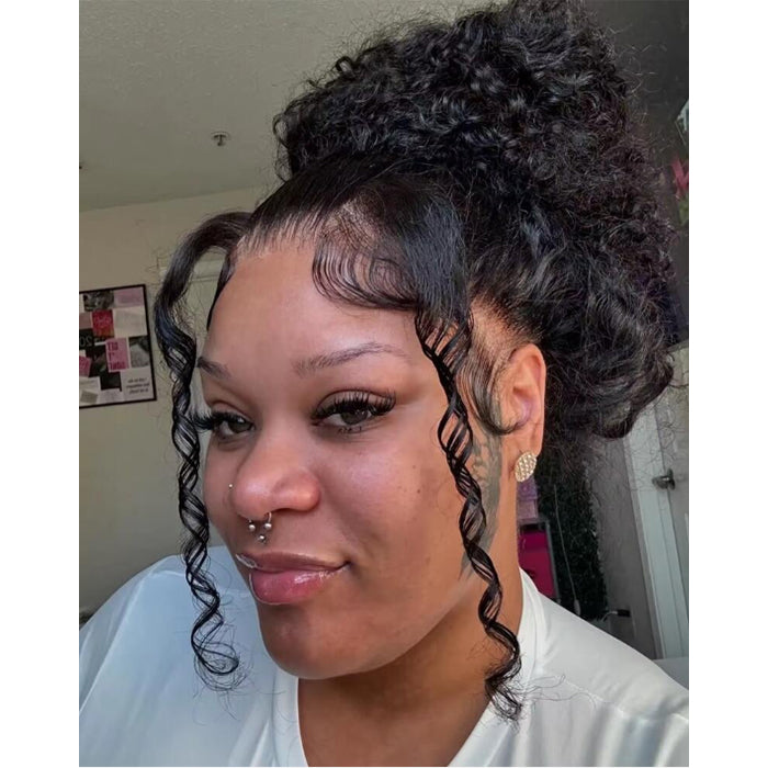 Real Show | Curly Wig | 360 Lace Full Frontal HD Lace  (12''-30'')