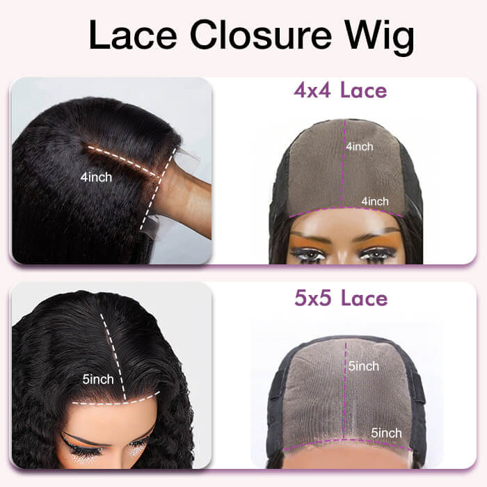Real Show |Water Wave Wig |  Frontal/Closure HD Lace Glueless (14-32'')