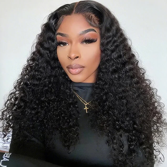 Buy 1 Get 1 Free | Deep Wave Wig+Free Straight Bob Wig | Frontal/ Closure Wig