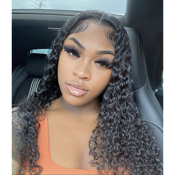 Real Show | Curly Wig |  Frontal/Closure Transparent Lace Glueless (14-32'')