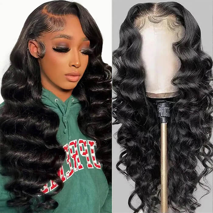 Buy 1 Get 1 Free | Loose Wave Wig+Free Pixie Curly Wig | Frontal/ Closure Wig