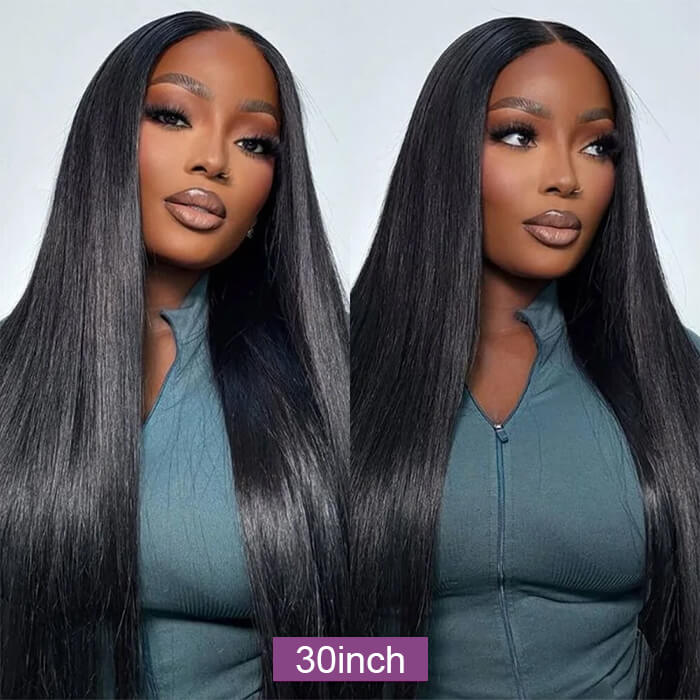 Straight 13x4 Lace Front Wigs Glueless 100% Human Hair Wig For Women