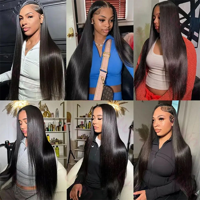 Buy 1 Get 1 Free | Straight Wig+Free Pixie Curly Wig | Frontal/ Closure Wig