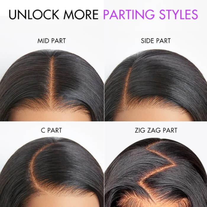 Buy 1 Get 1 Free | Straight Wig+Free Pixie Curly Wig | Frontal/ Closure Wig