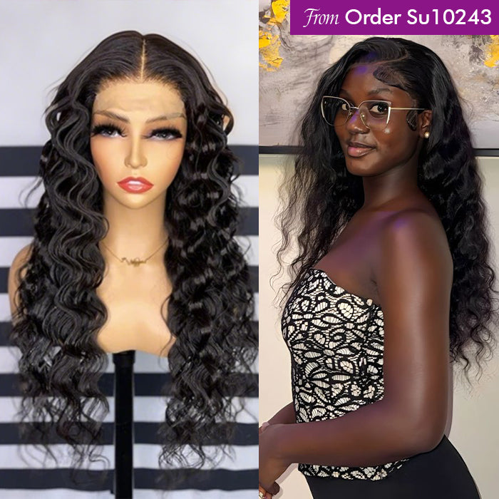 Real Review | Frontal Loose Deep Wave Wig Or Glueless(22''/24'')