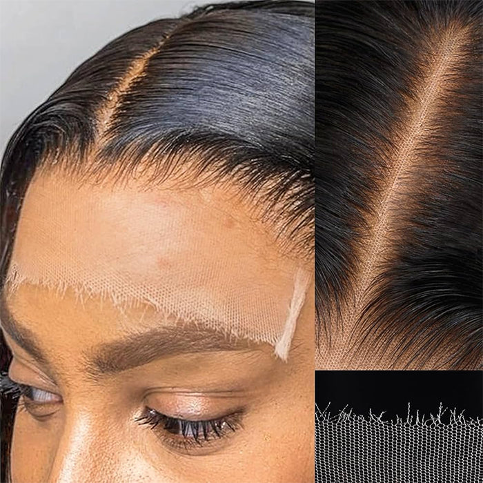 Real Review |Closure Lace 24''Straight Wig Or Glueless
