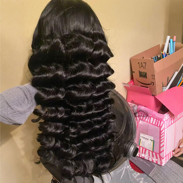 Buy 1 Get 1 Free | Loose Wave Wig+Free Pixie Curly Wig | Frontal/ Closure Wig