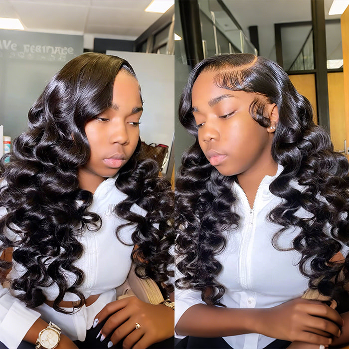 Buy 1 Get 1 Free | Loose Wave Wig+Free Pixie Curly Wig | Frontal/ Closure Wig