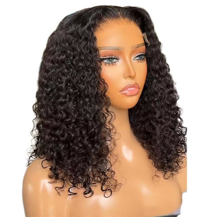 Real Review | Glueless Closure 16''Curly Bob Wig
