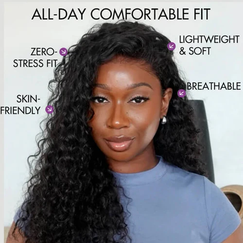 Real Show | Curly Wig |  Frontal/Closure Transparent Lace Glueless (14-32'')