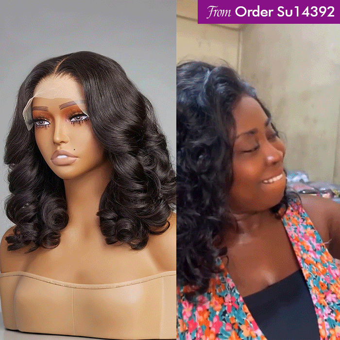 Real Review | Closure Bouncy Egg Curl Wig Or Glueless（18‘’/20'')