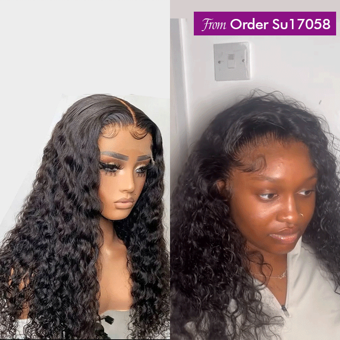 Real Review | Closure 20''Water Wave Wig Or Glueless