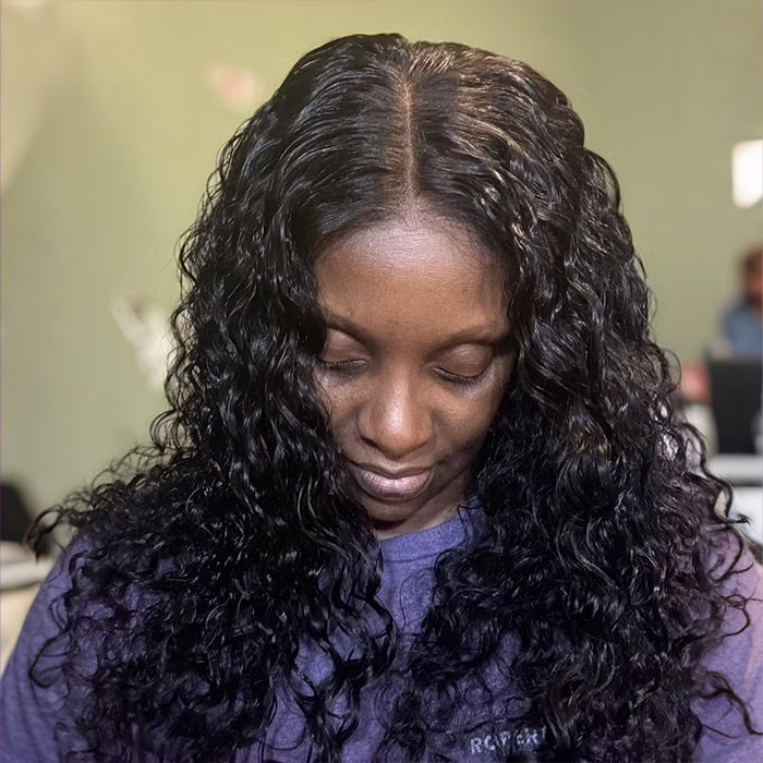 Real Show |Water Wave Wig |  Frontal/Closure HD Lace Glueless (14-32'')