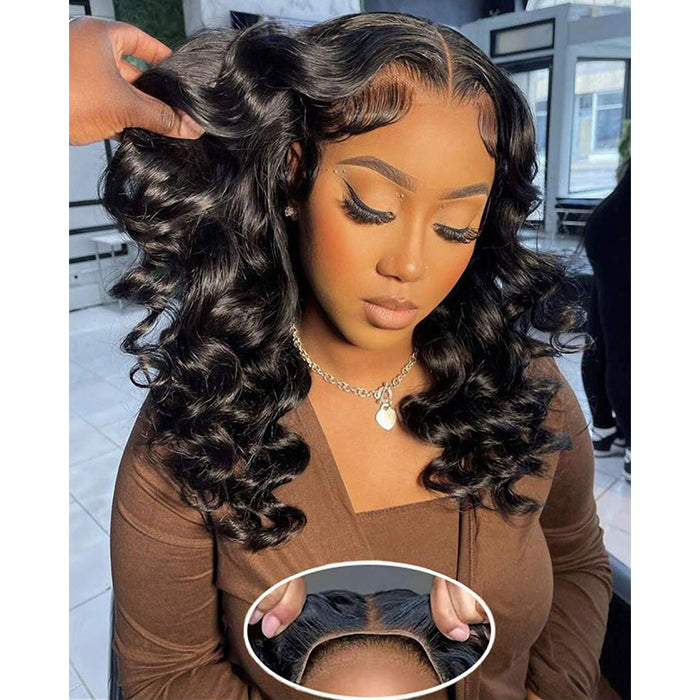 Buy 1 Get 1 Free |Loose Deep Wave Wig+Free Straight Bob Wig | Frontal/ Closure Wig