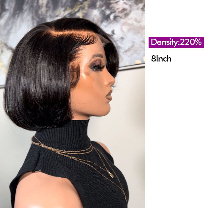 Wholesale Price | Bob Wig |  Frontal/Closure HD Lace Glueless (8-12'')