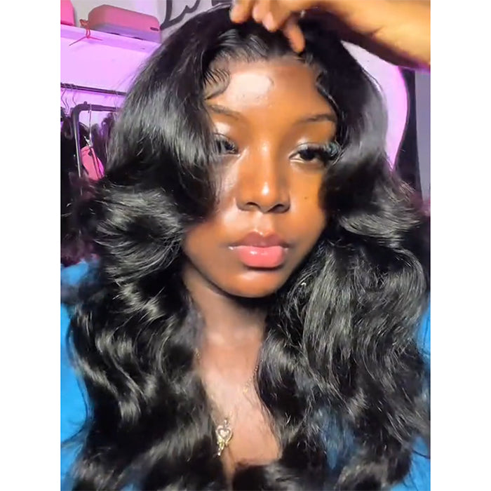 Real Review | Pre-cut Lace Frontal 22''Body Wave Wig