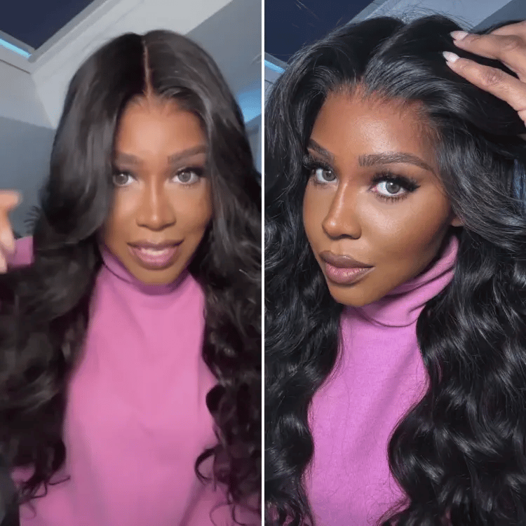 Body Wave Glueless HD Lace Frontal Glueless Wig 4x4 5x5 Pre-cut Lace Human Hair