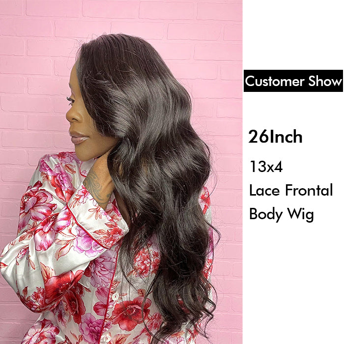 Clearance Sale | Body Wave Wig | Glueless Frontal/ Closure(16''-24'')(No Restock)