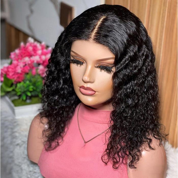 Real Review |Closure/ Frontal Deep Wave Wig Or Glueless(16''/20'')