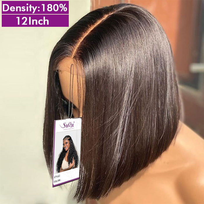 Wholesale Price | Bob Wig |  Frontal/Closure HD Lace Glueless (8-12'')