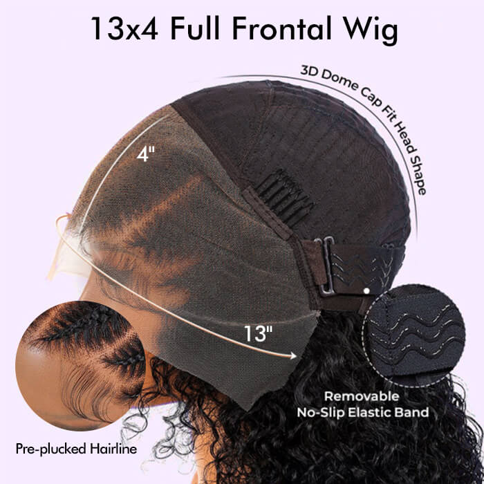Frontal 13x4 Lace | Stylist Braided Wigs | Curly Wig(14''-32'')