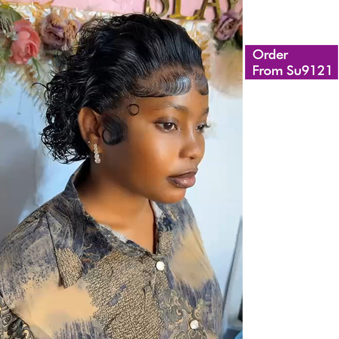 Real Real Review| Frontal Pixie Curly Wig Or Glueless