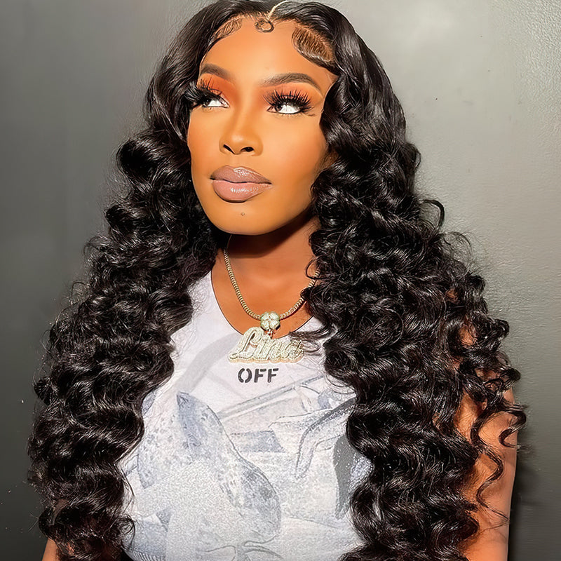 Buy 1 Get 1 Free |Loose Deep Wave Wig+Free Straight Bob Wig | Frontal/ Closure Wig