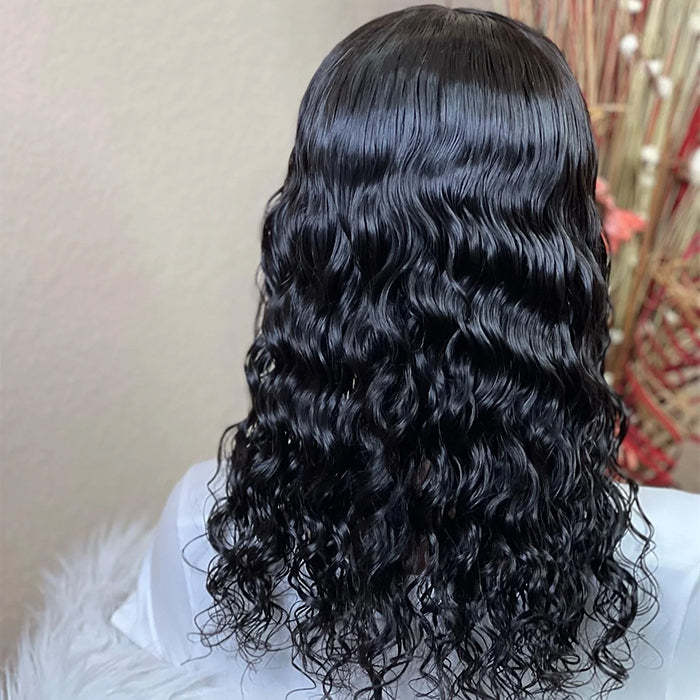 Wholesale Price | 16'' Water Wave Wig | Glueless Frontal Lace