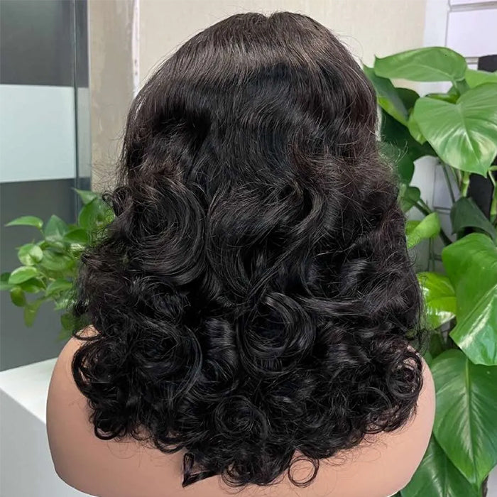 Real Show | Bouncy Wavy Egg Curl Wig | Frontal/Closure HD Lace Or Glueless (14-32'')