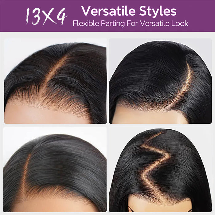 Real Review | Frontal 10'' Straight Bob Wig Or Glueless