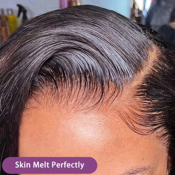 Frontal 13x4 Lace | 8''Straight Pixie Cut Wig | 100%Human Hair
