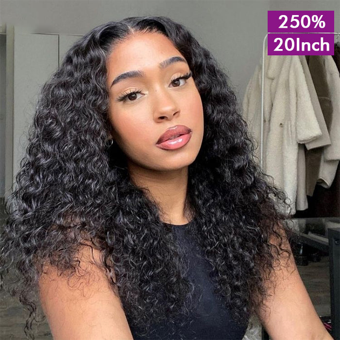 Custom High Density | Deep Wave Lace Wig | Closure/Frontal