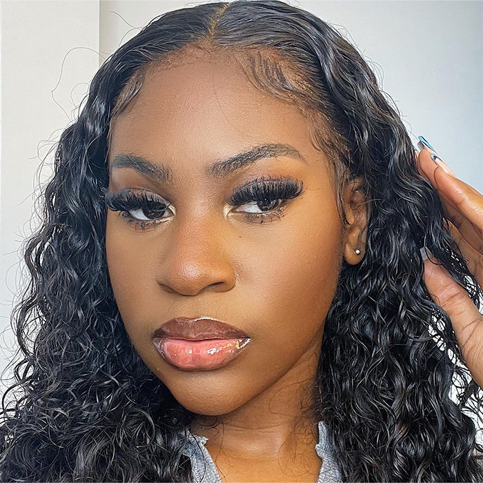 Real Show |Water Wave Wig |  Frontal/Closure HD Lace Glueless (14-32'')