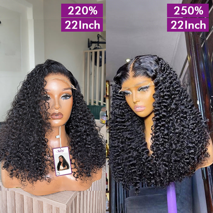 Custom High Density | Curly Lace Wig | Closure/Frontal