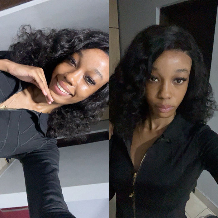 Real Review | Closure Bouncy Egg Curl Wig Or Glueless（18‘’/20'')