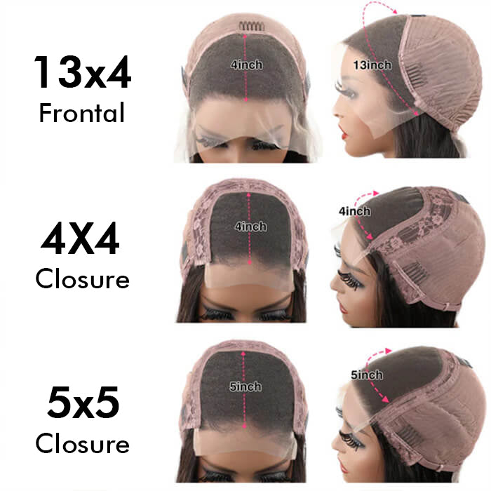 Real Show | Body Wave Wig | Frontal/Closure HD Lace Glueless (16-32'')