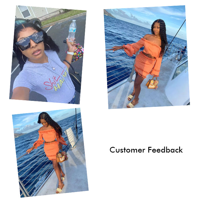 Real Show | Deep Wave Wig | Frontal/Closure Transparent Lace Glueless (14-32'')