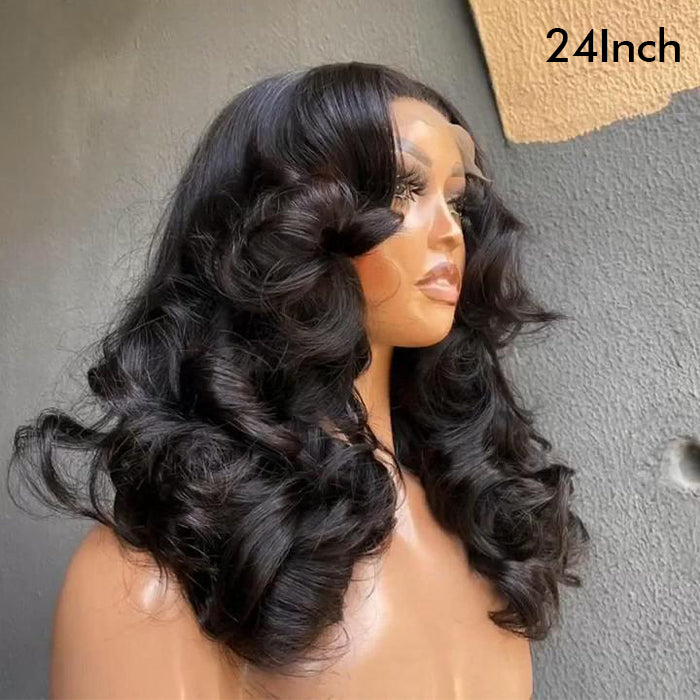 Real Show | Bouncy Wavy Egg Curl Wig | Frontal/Closure HD Lace Or Glueless (14-32'')