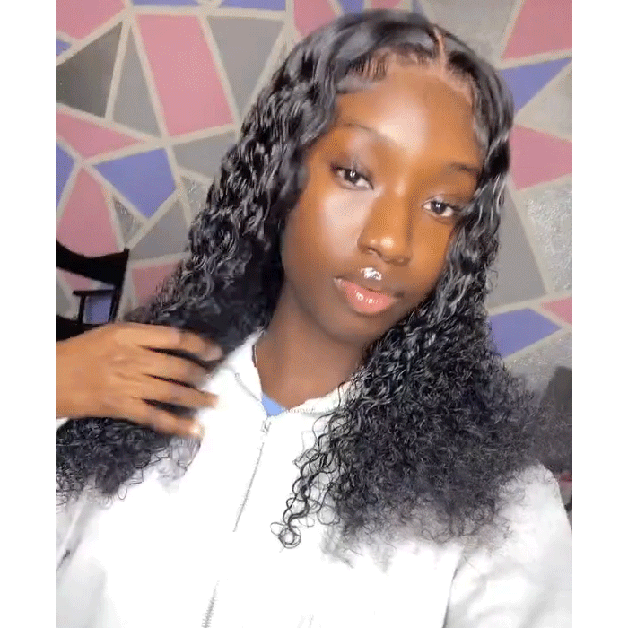 Real Show | Curly Wig |  Frontal/Closure Transparent Lace Glueless (14-32'')